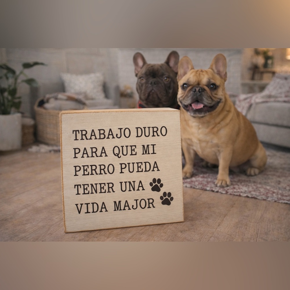 🐾✨ Adorable Dog Lover Wooden Home Accent Sign ✨🐶